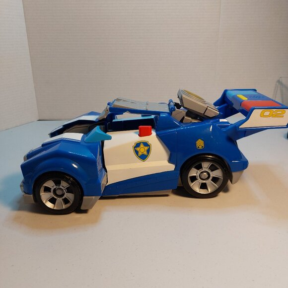 Paw Patrol Chase 2 in 1 Transforming Cruiser Toy Car Lights And Sound-tested - Picture 5 of 12
